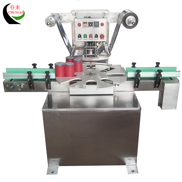 KIS-1800 Automatic Rotary Type Industrial Wet Wipes Canister Sealing Machine
