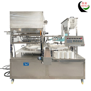KIS-1800-4 Automatic Rotary Type Baby Wet Wipe Canister Alcohol Free Liquid Filling Sealing Machine