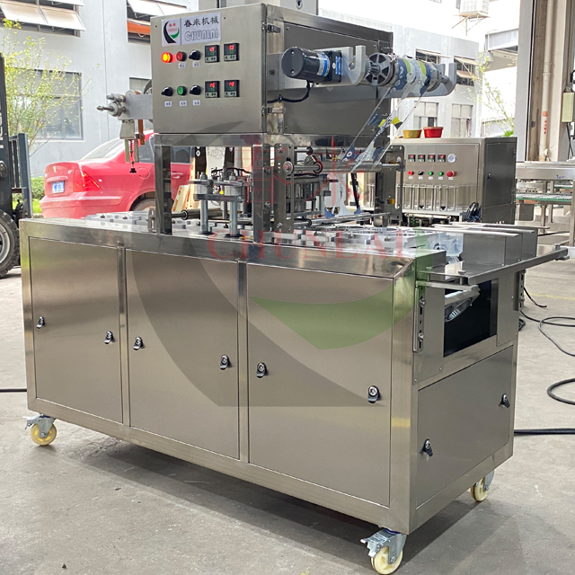 Electric Drive Cup Filling Sealing Machine