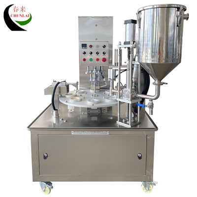 KIS-900 Automatic Rotary Type Sauce Cup Filling Sealing Machine